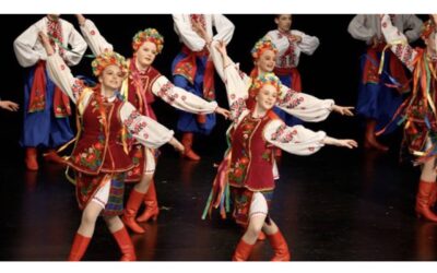 Ukrainian Dancers visit Vancouver Island